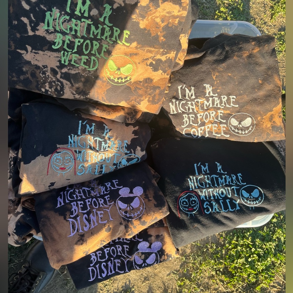 Embroidered tshirts